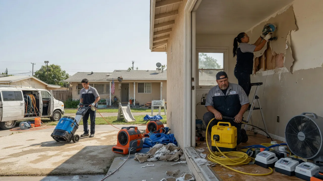 Water Damage Restoration in Davenport, CA near me
